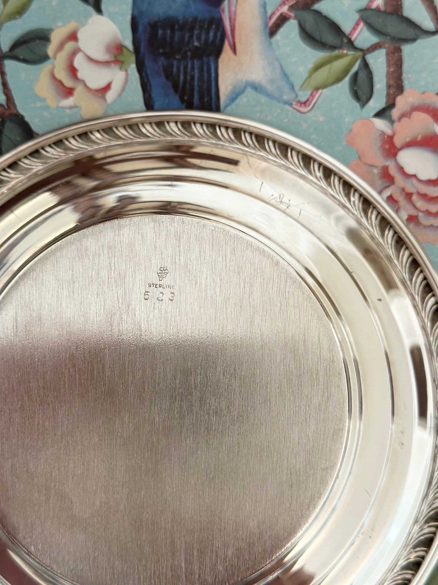 Sterling Silver Domed Butter Dish