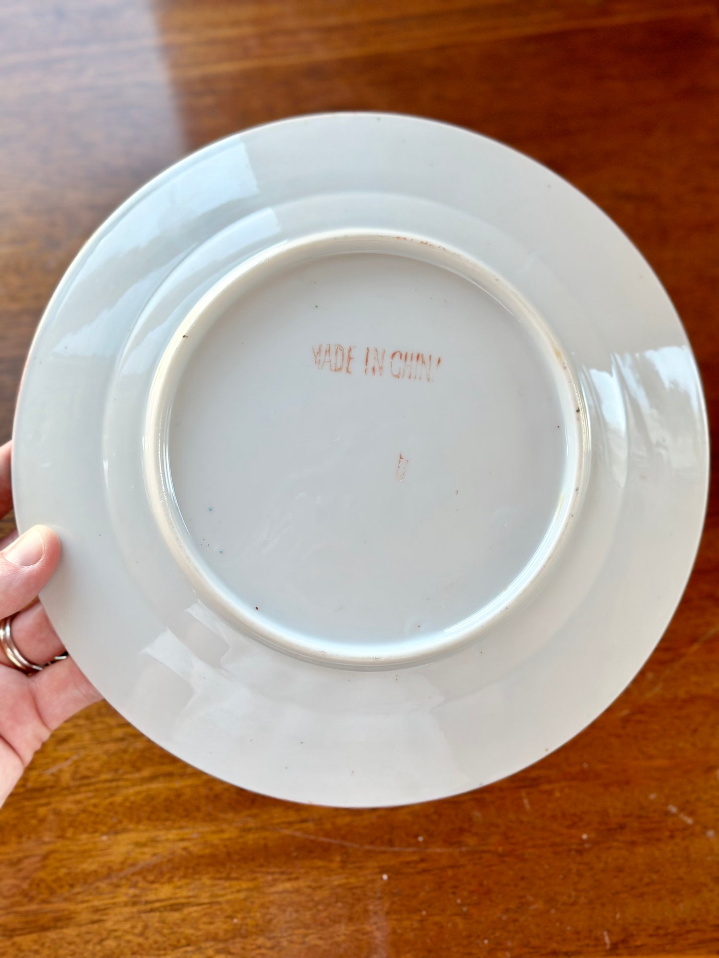 Famille Rose Canton Plate (8.5”)