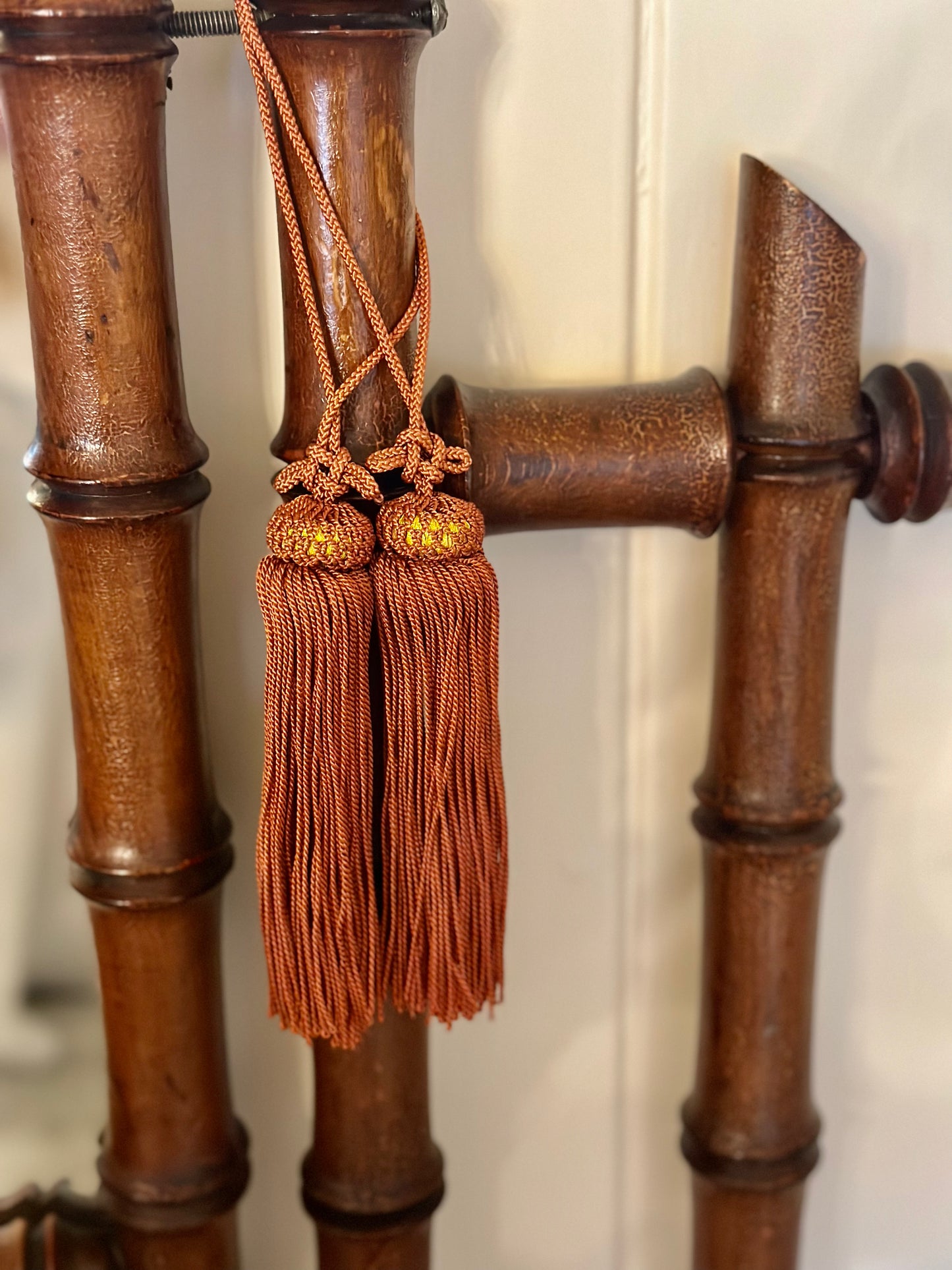 Dusty Red Silk Tassel