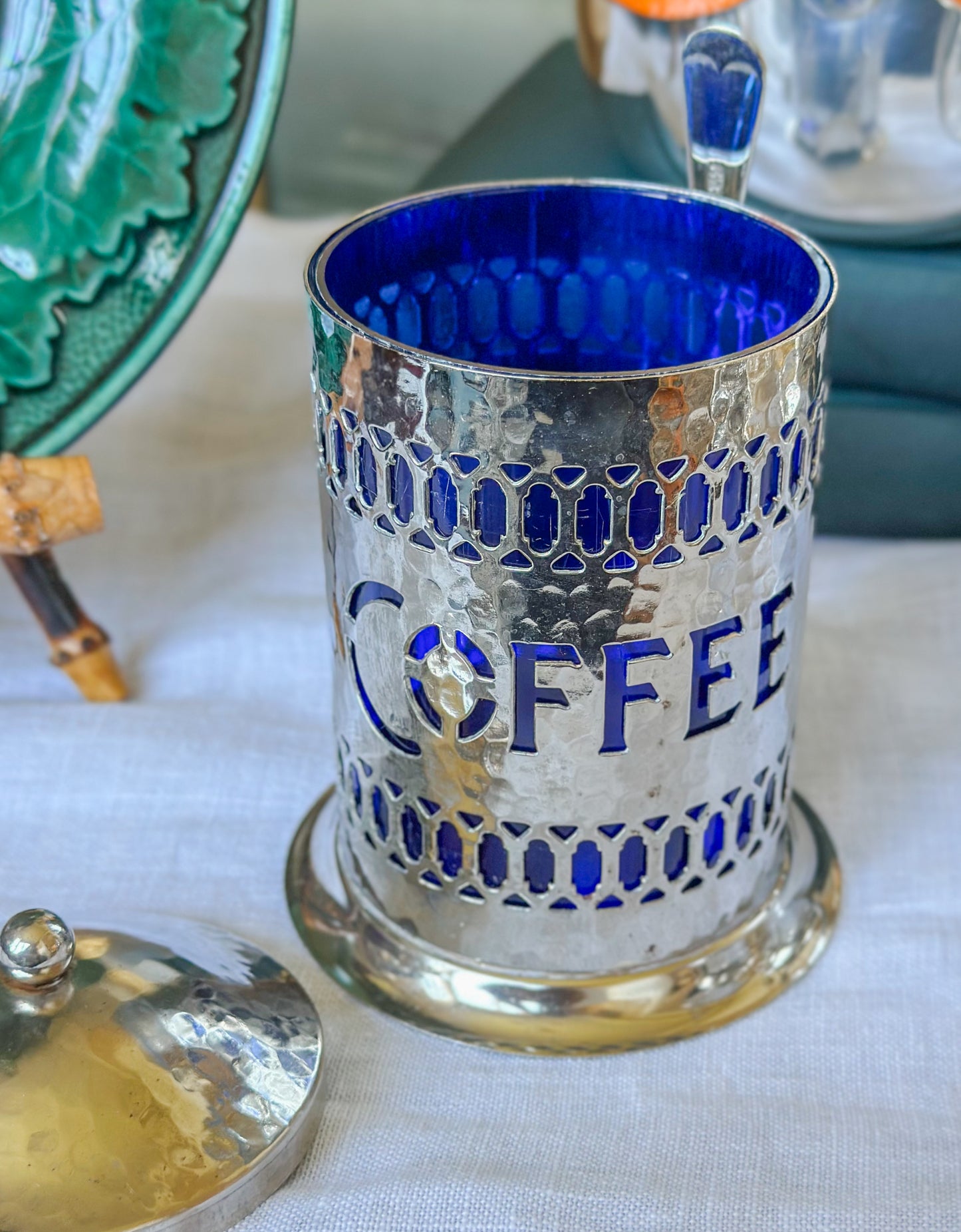 Vintage Silverplate Coffee Container
