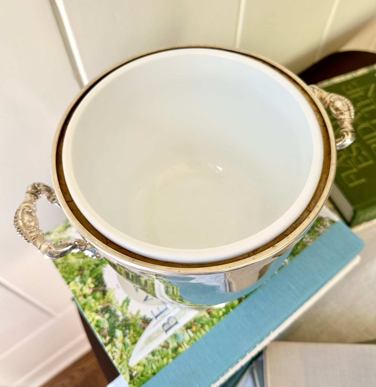 Vintage Sheridan Silverplate Ice Bucket