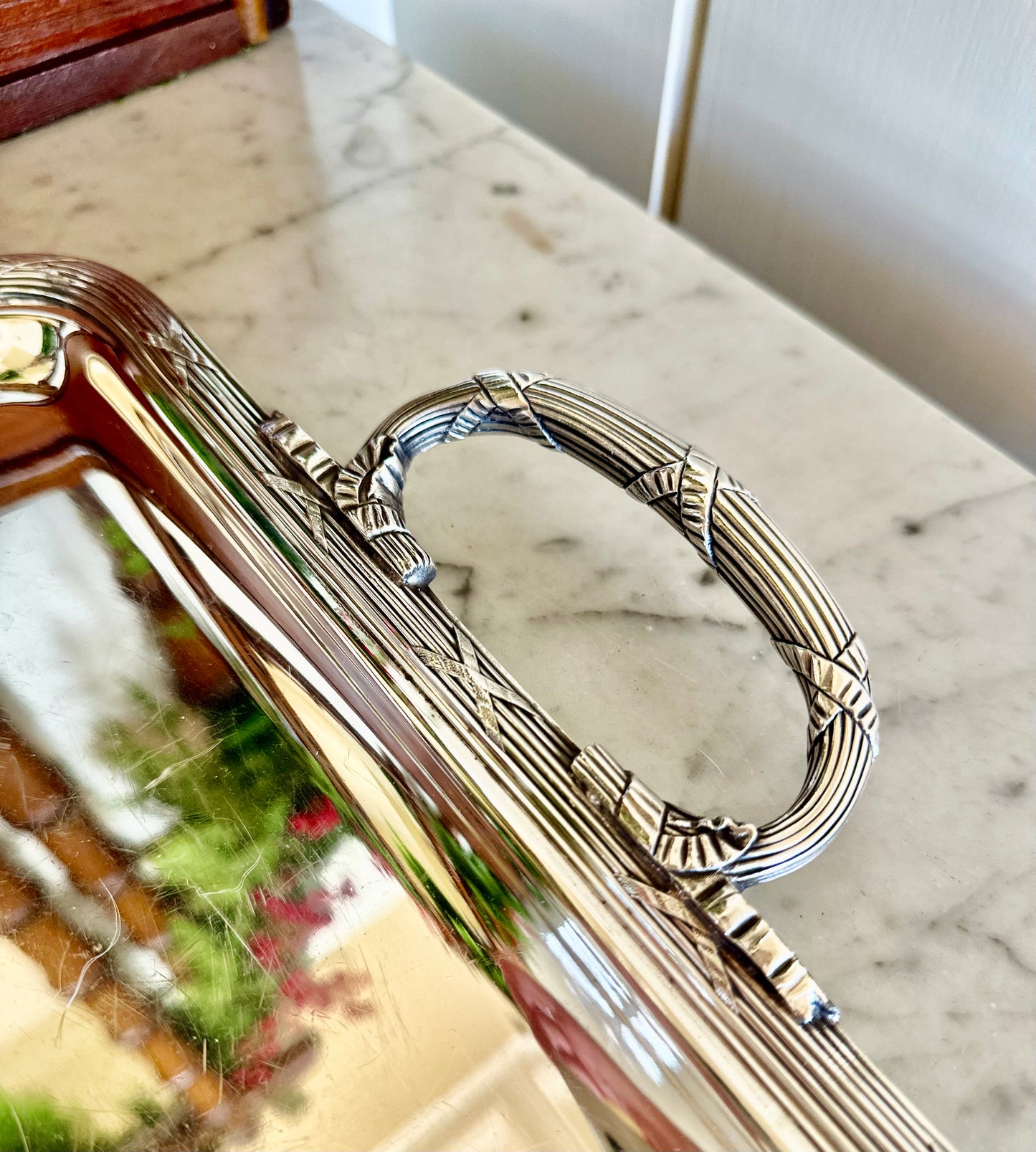 Vintage Christofle ‘Rubans’ Tray