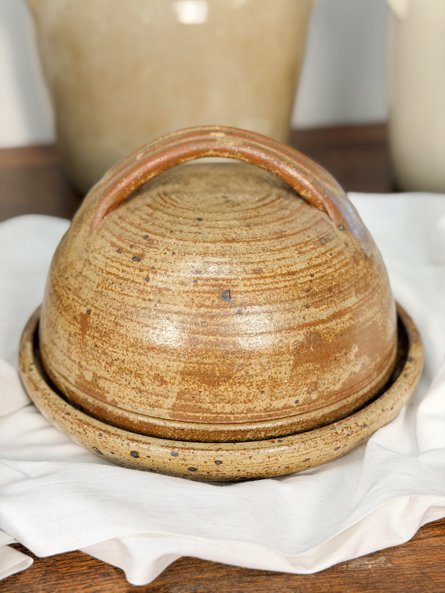 Rustic French Cheese Keeper