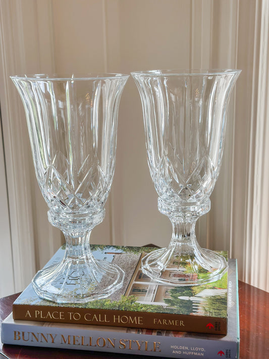 Crystal Candle Hurricane Set (Set of 2)
