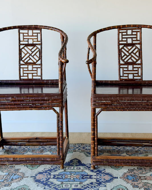 Pair of Antique Ming Chairs