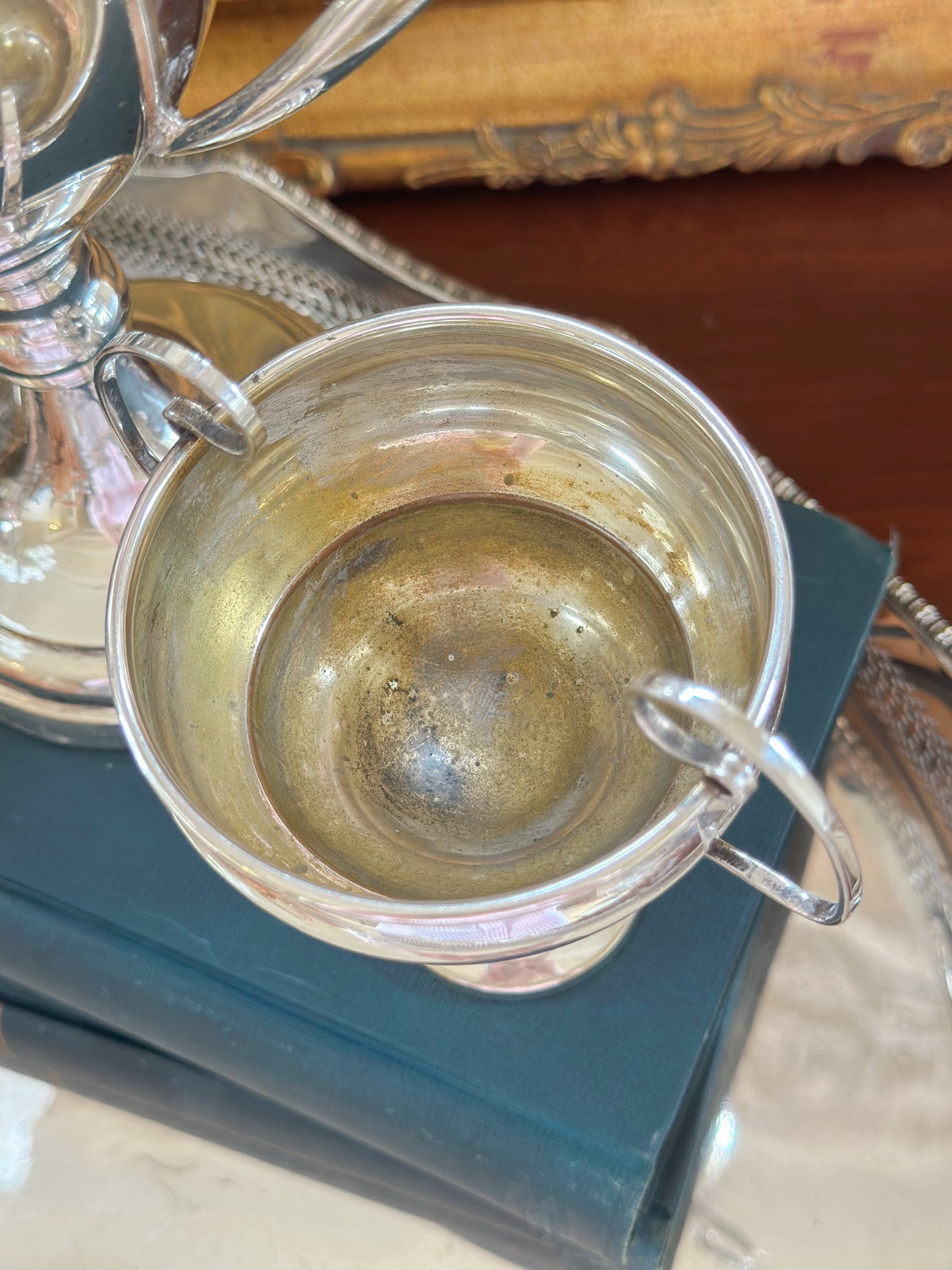 Small Silverplate Loving Cup