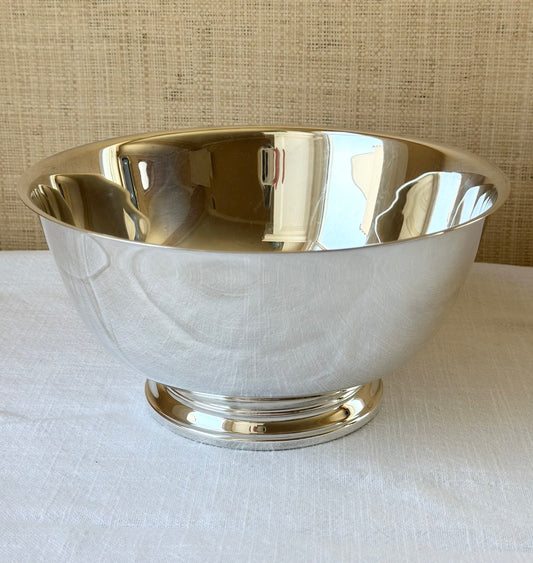 Silverplate 10” Revere Bowl