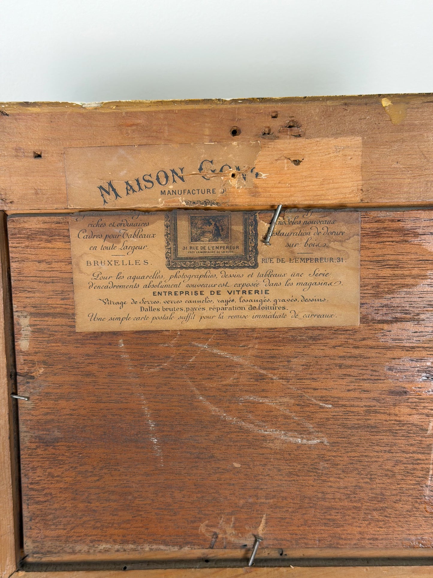 Framed 19th Century Oil on Board Lakeside Landscape