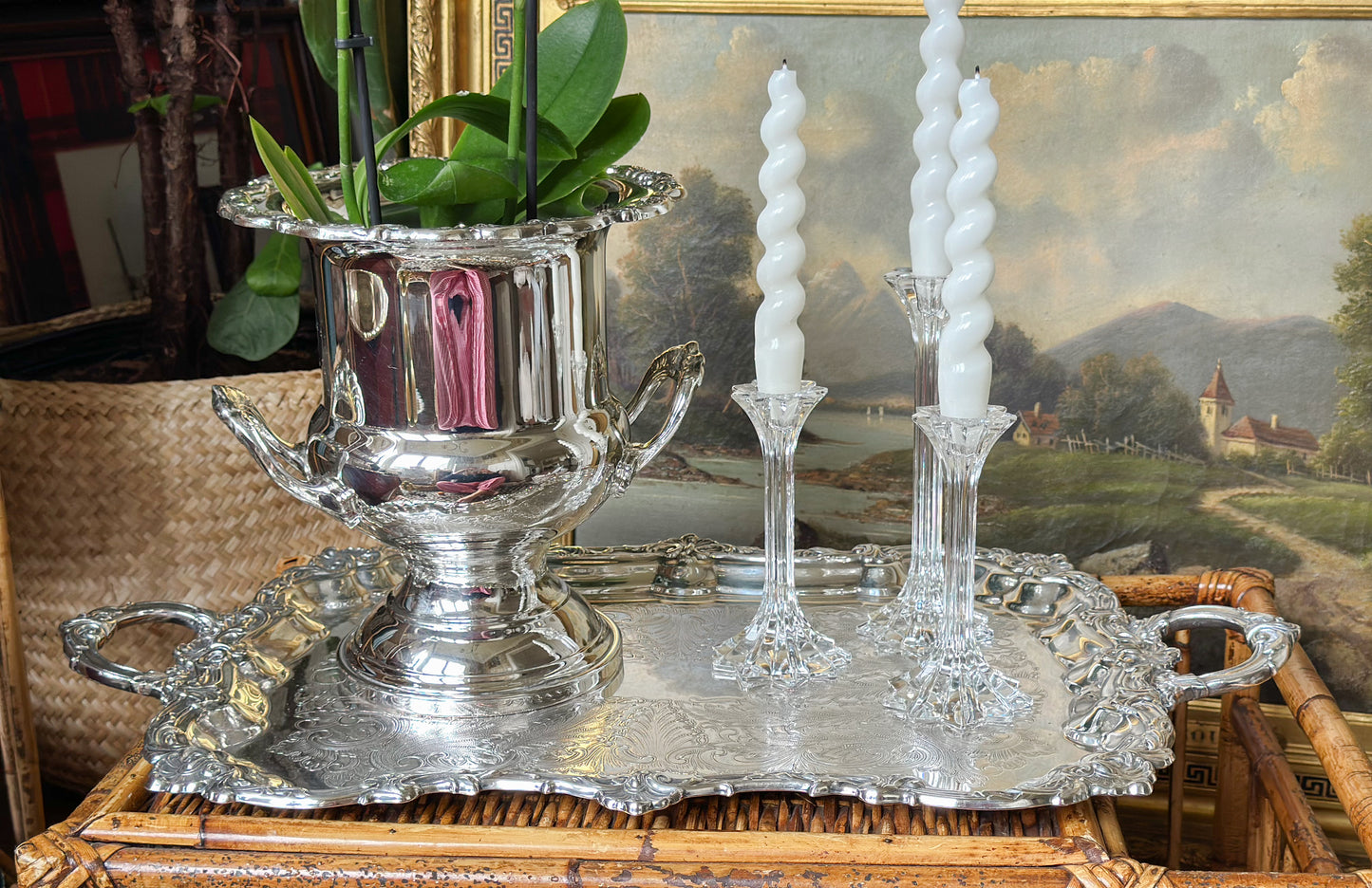 Riedel Crystal Grand Prix Candlesticks (Set of 3)