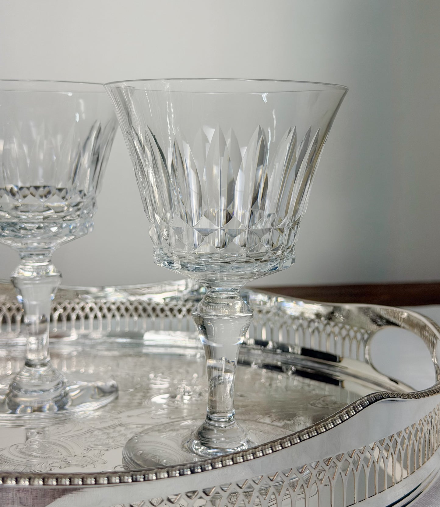 Baccarat ‘Piccadilly’ Crystal Goblets (Set of 4)