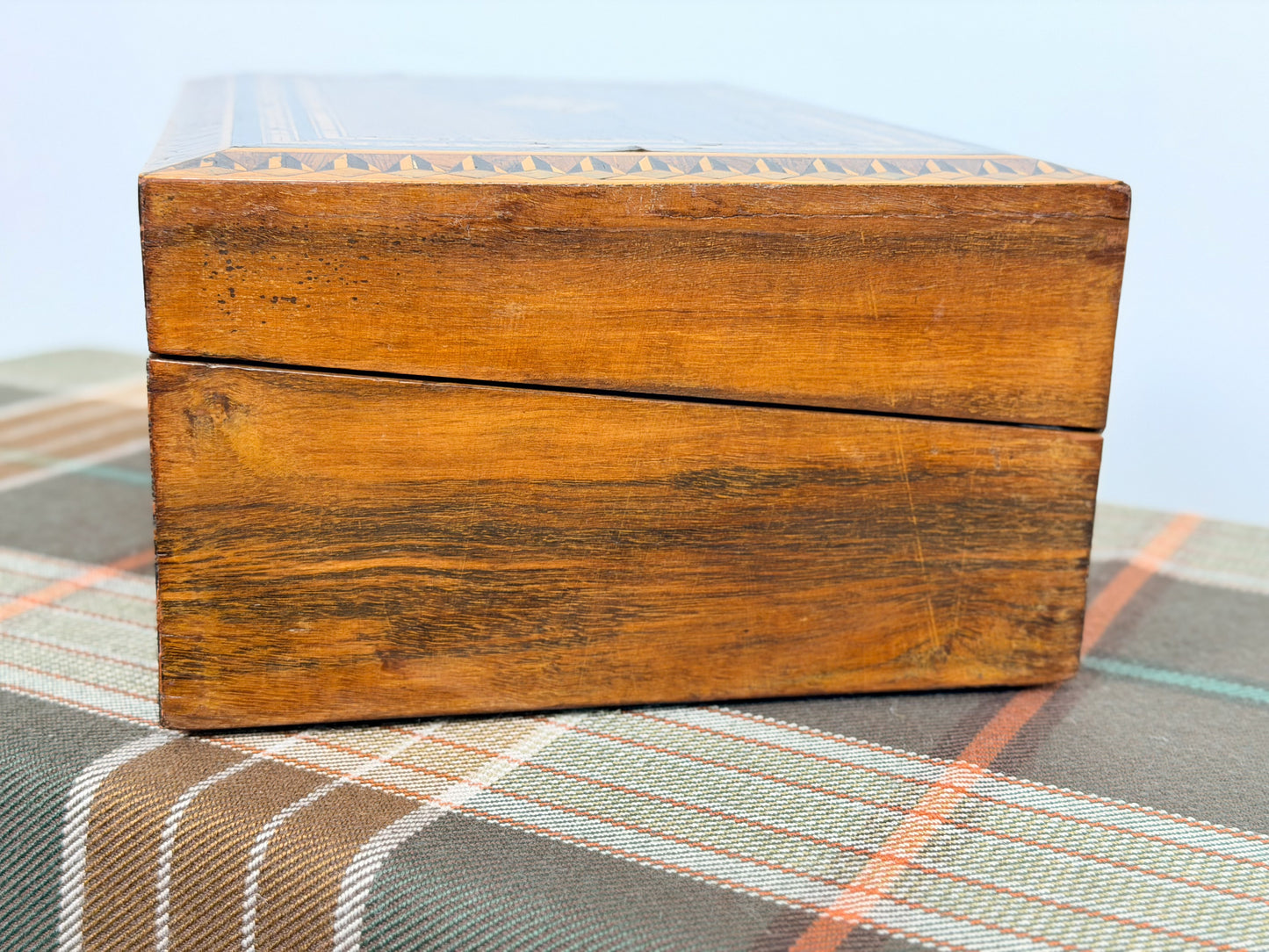 Antique Tunbridge Ware Writing Box