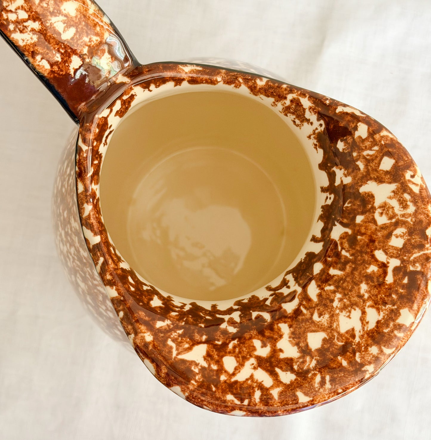 Vintage Stangl Spongeware Pitcher & Bowl Set