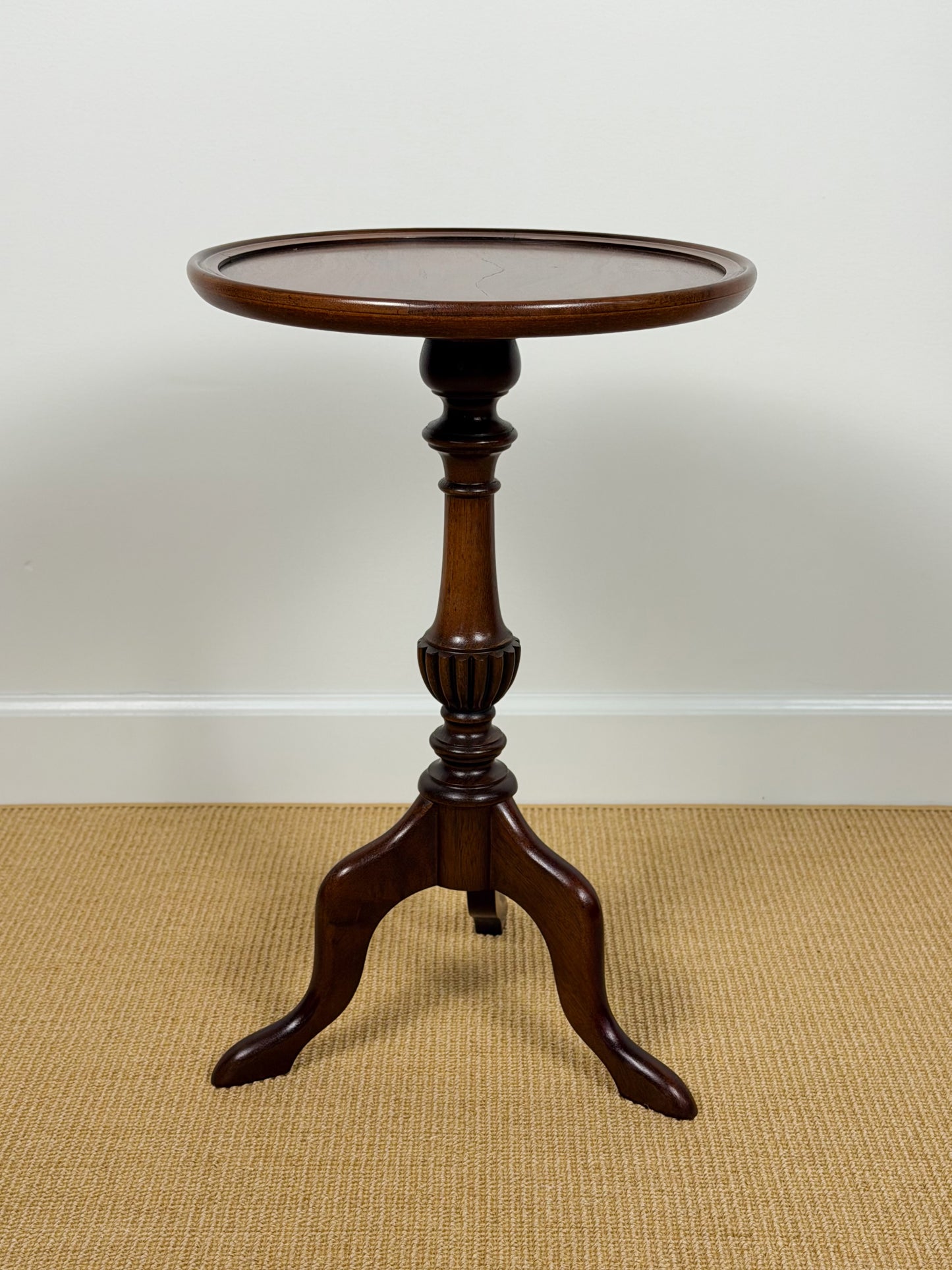 Antique English Mahogany Pedestal Table