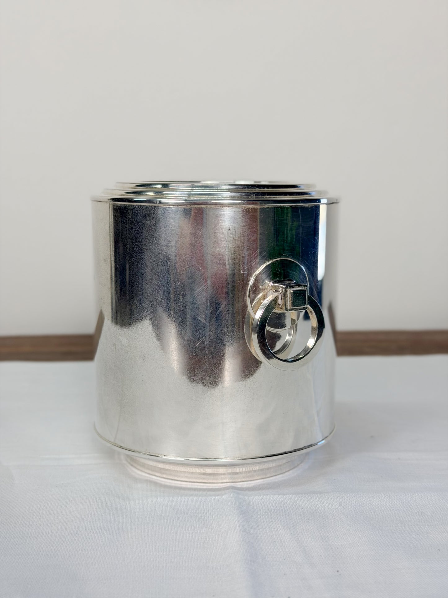 English Silverplate Wine Cooler