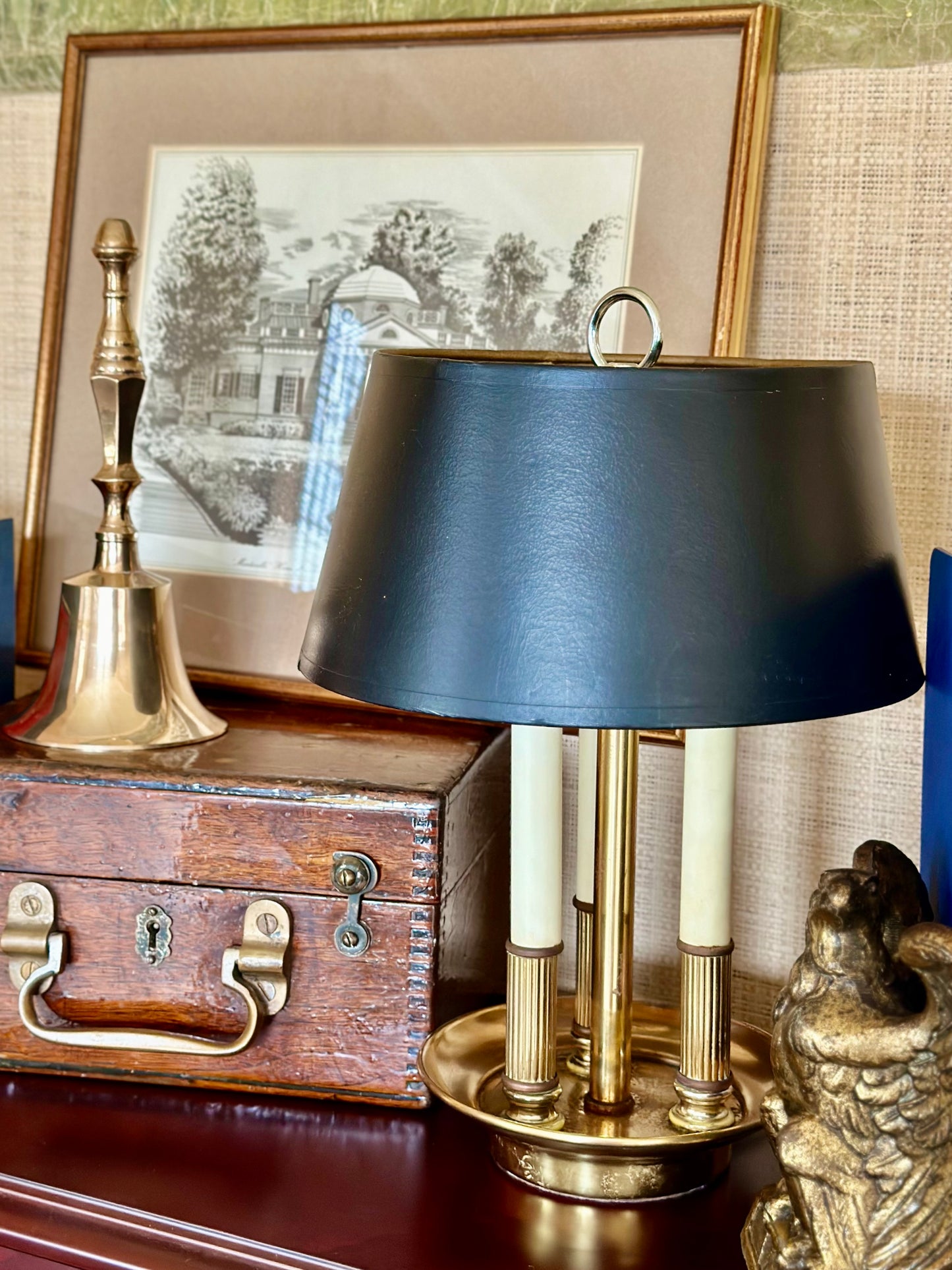 Vintage Bouillotte Lamp