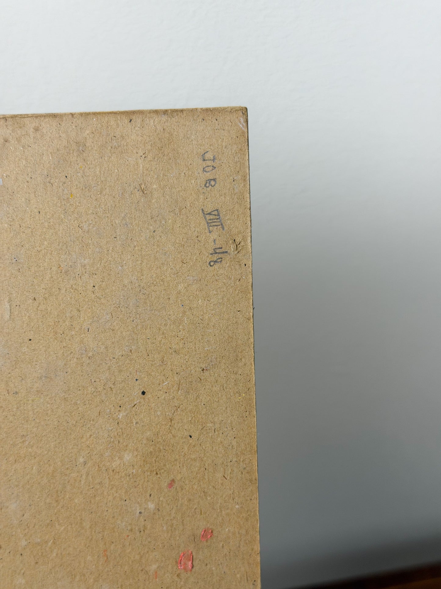 ‘Shady Village Hillside’ Miniature Oil on Board Painting