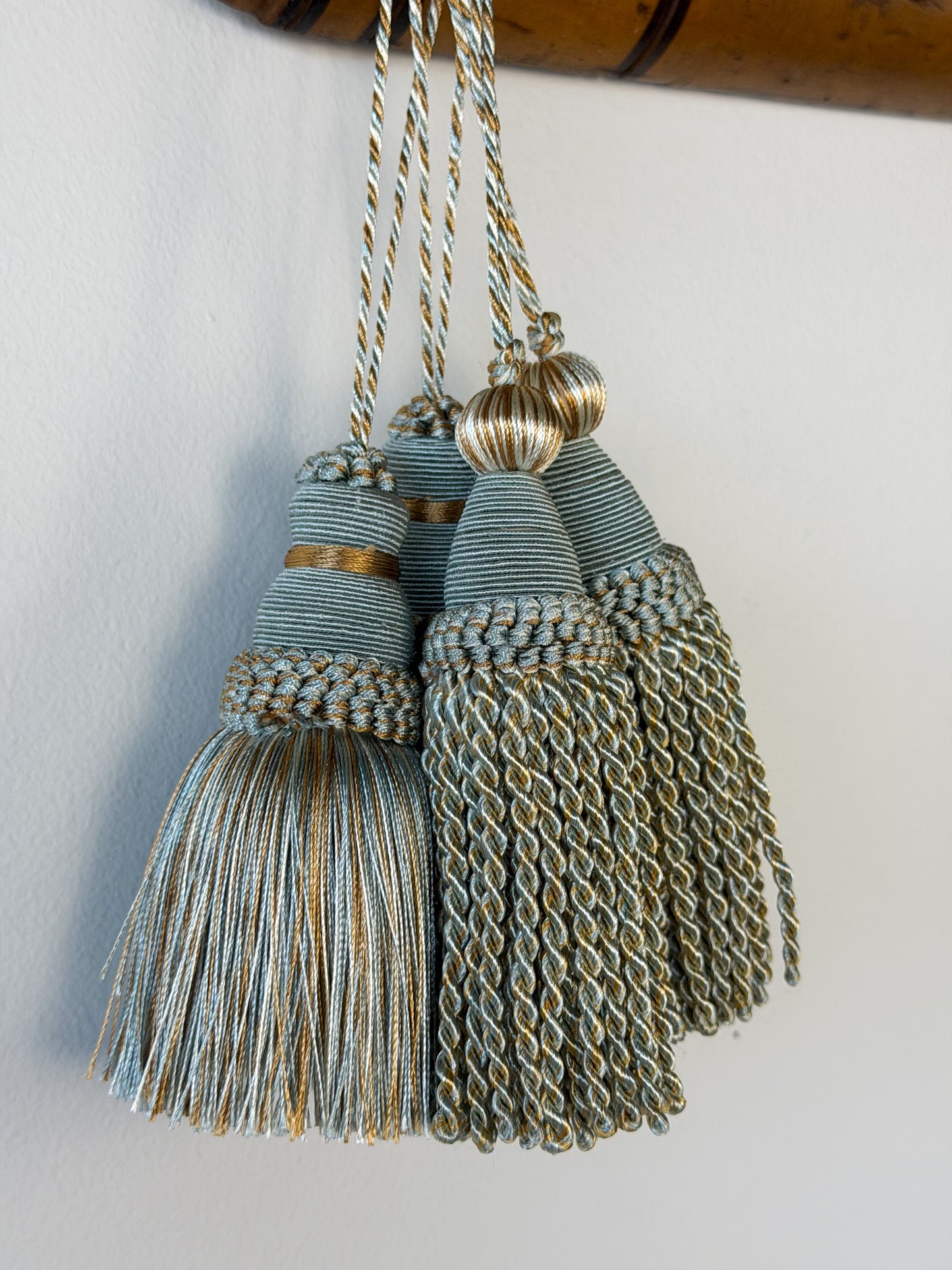 Seafoam & Cocoa Key Tassel