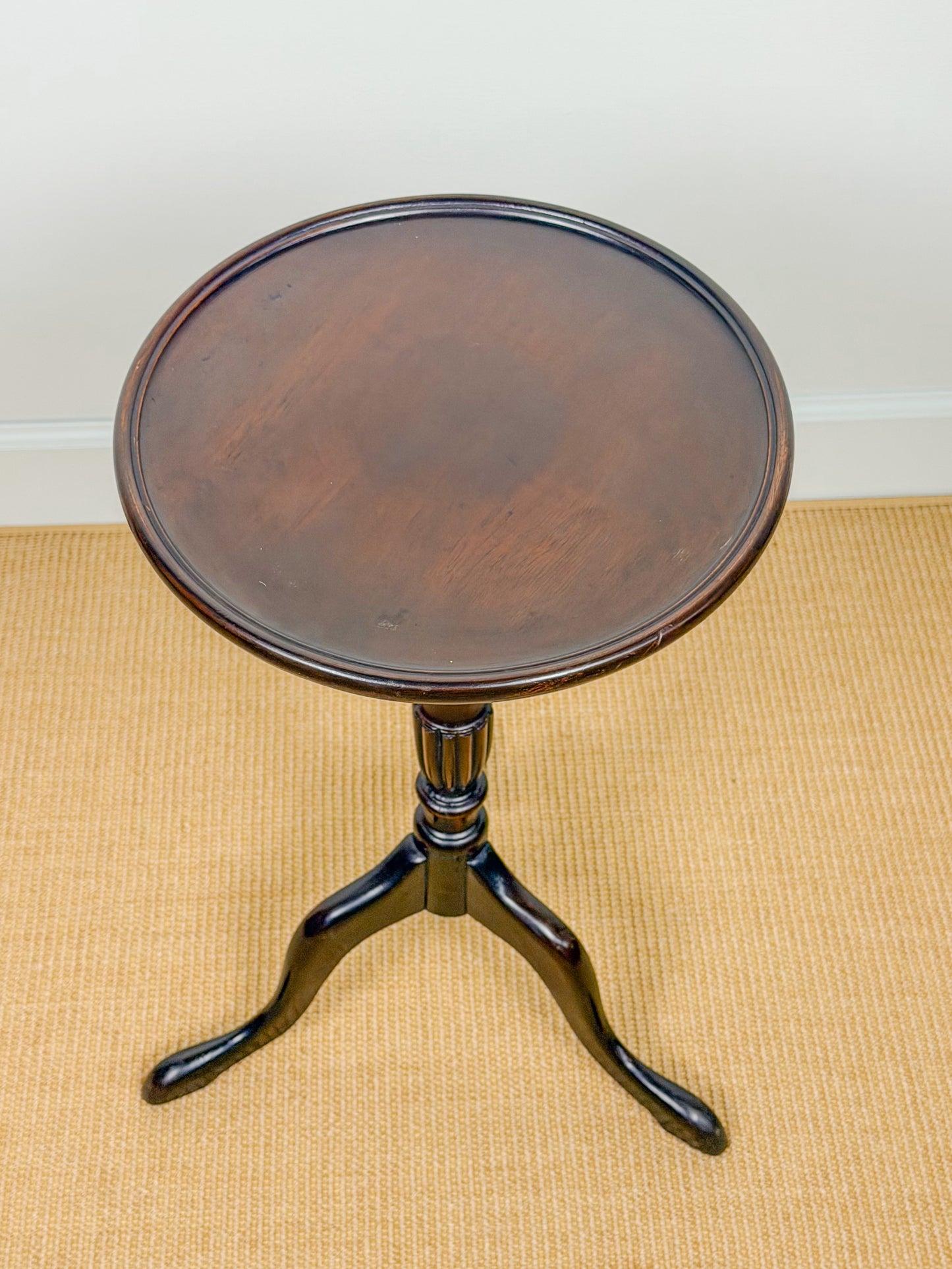 Vintage English Mahogany Wine Table