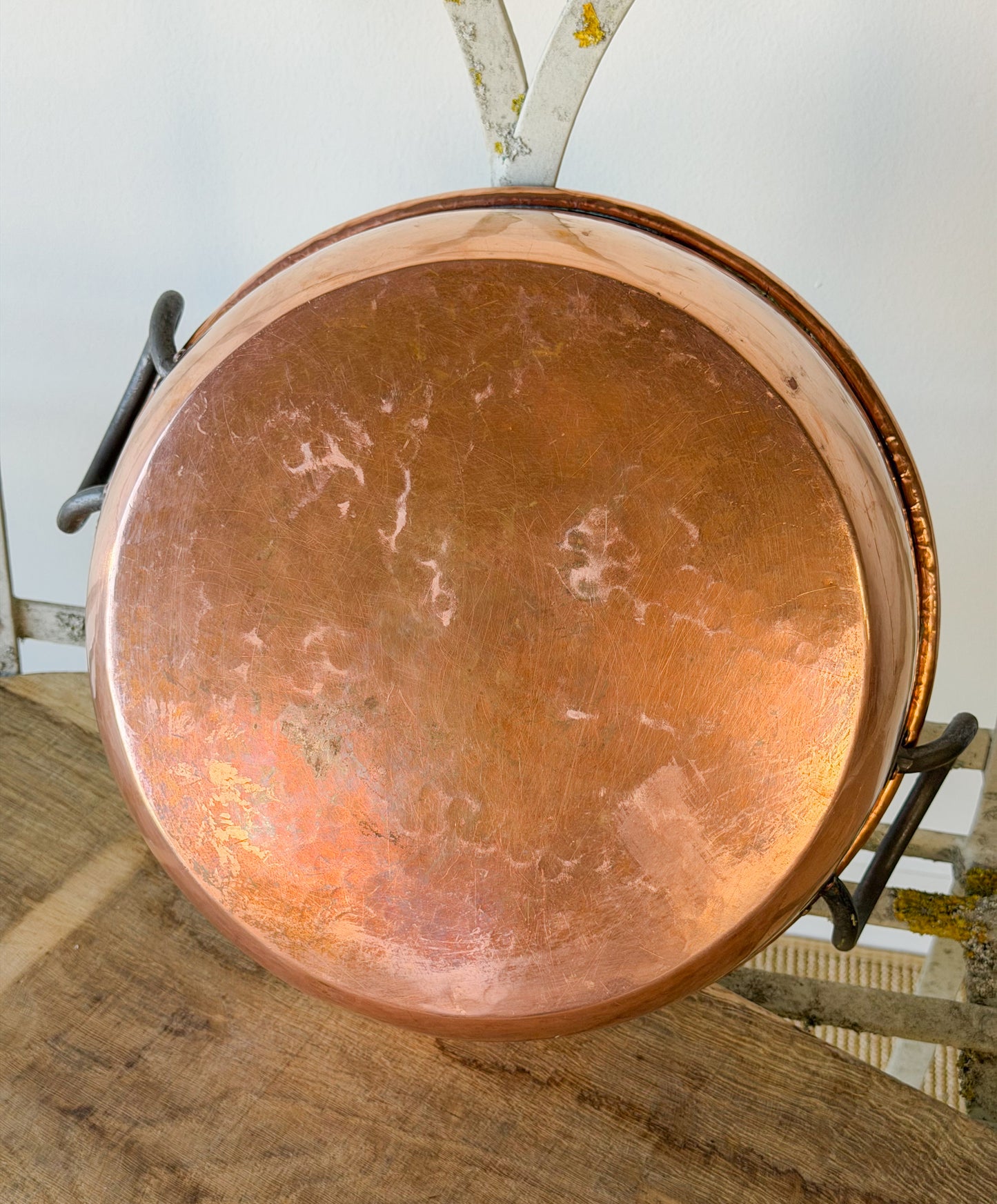 Antique English Copper Jam Pan