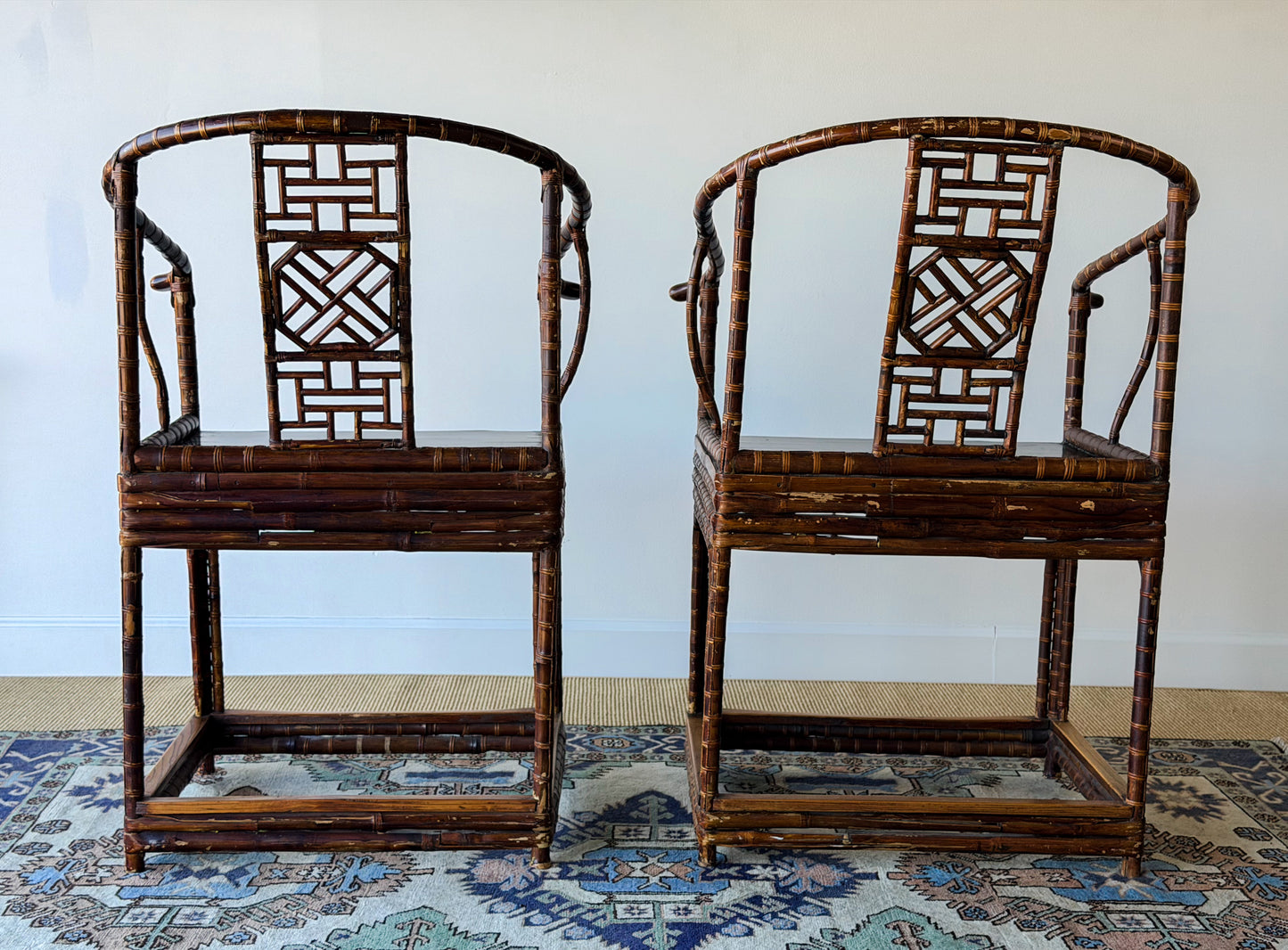 Pair of Antique Ming Chairs
