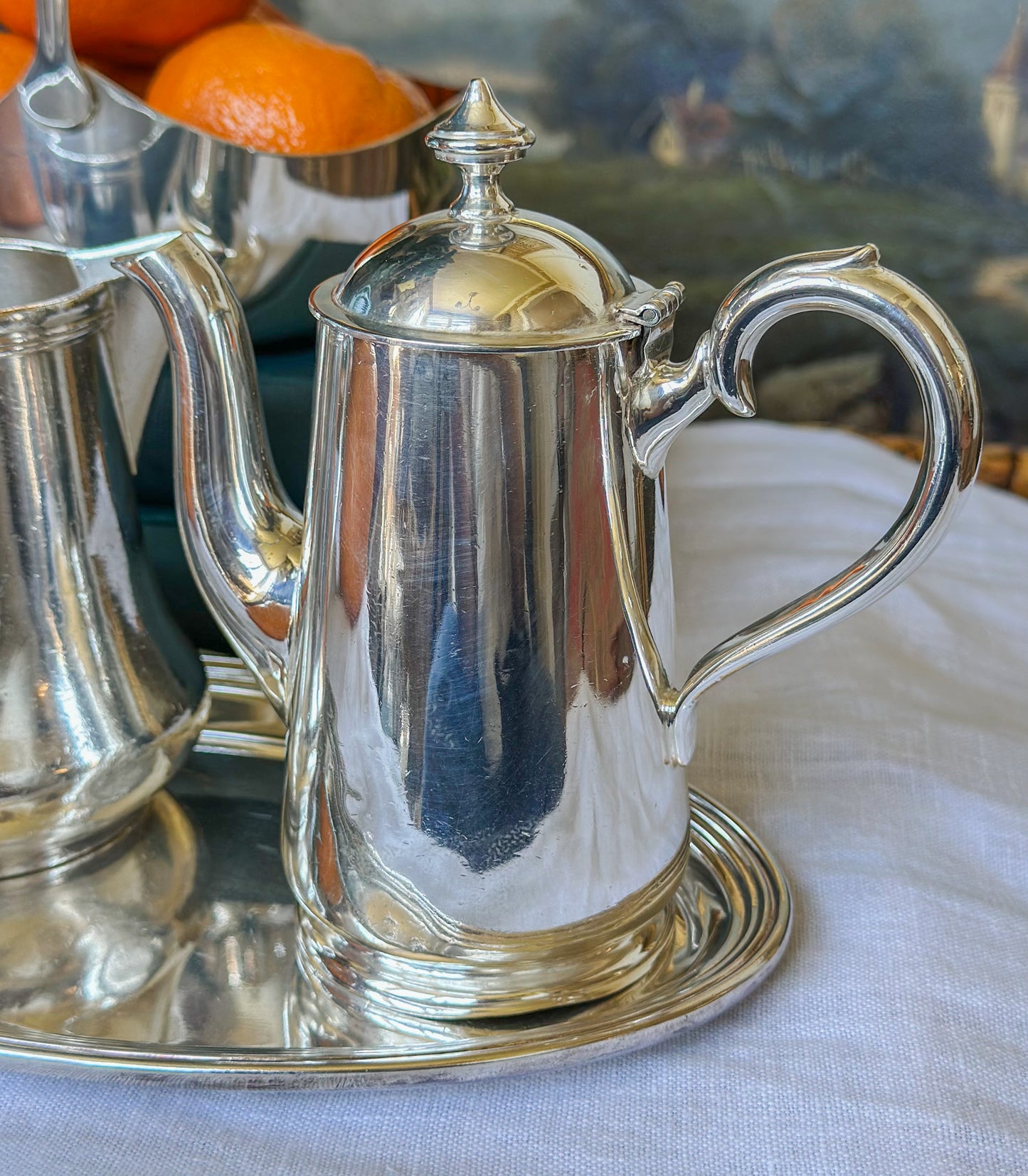 Vintage Mappin & Webb “Freeman’s” Single Serving Coffee Pot