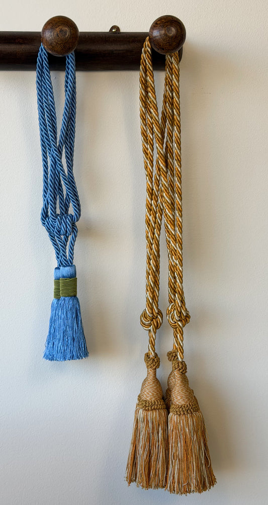 Vintage French Tassel Tiebacks