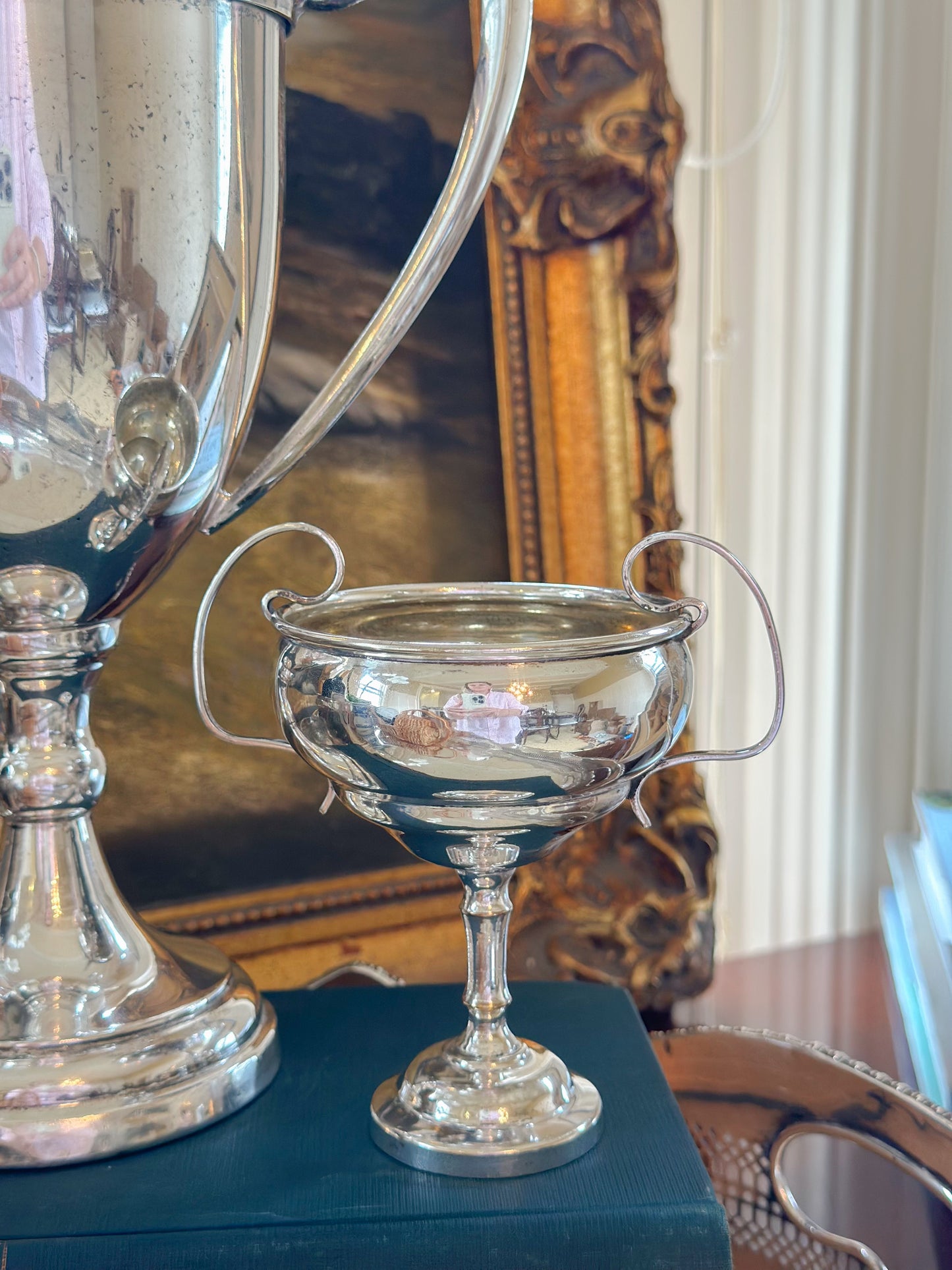 Small Silverplate Loving Cup