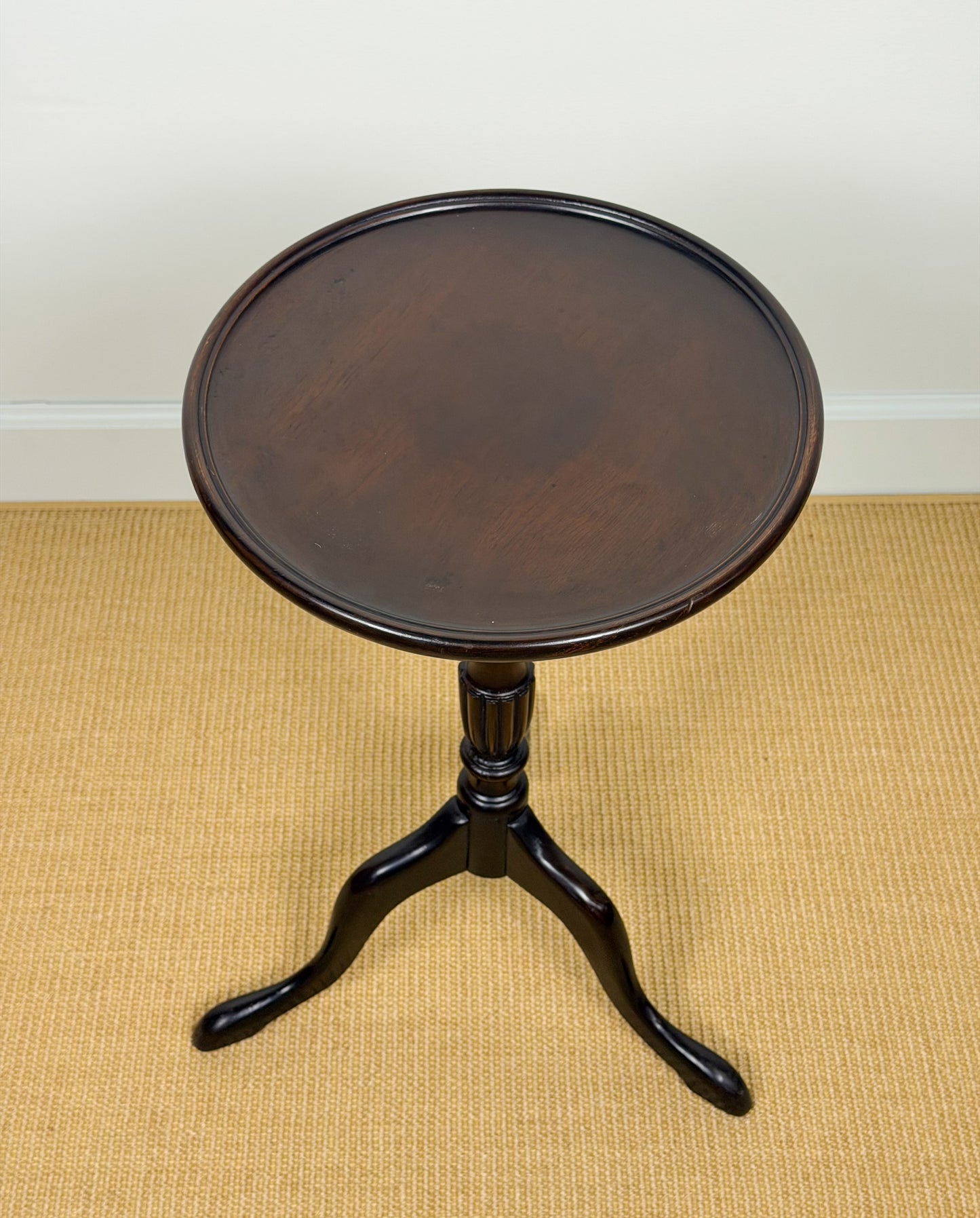 Vintage English Mahogany Wine Table