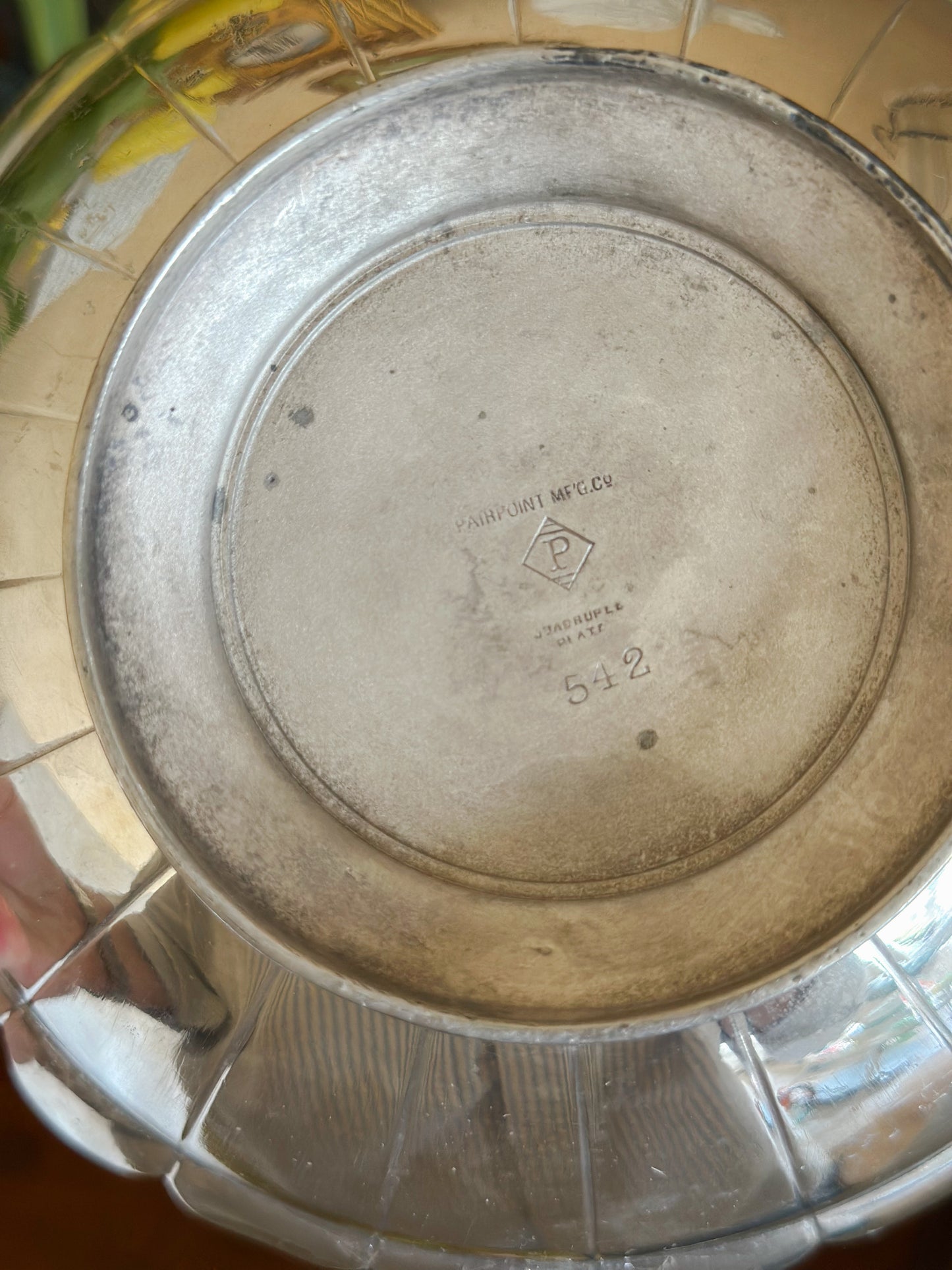 Vintage Silverplate Butter Dish
