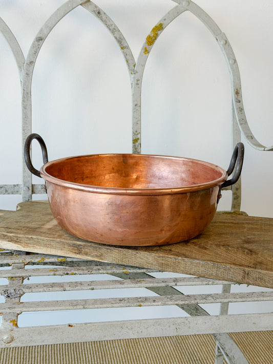 Antique English Copper Jam Pan