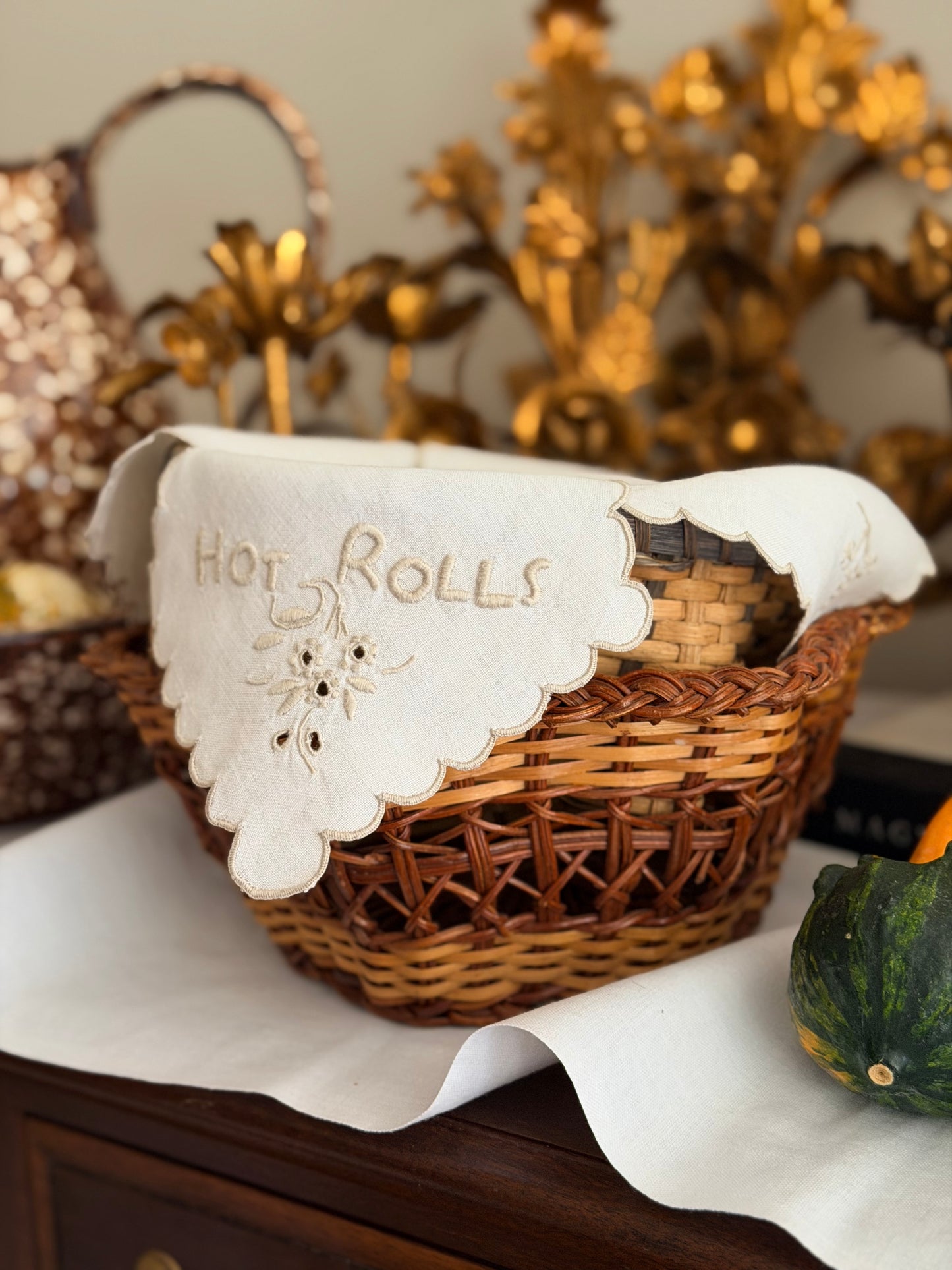 Wicker Bread Baskets