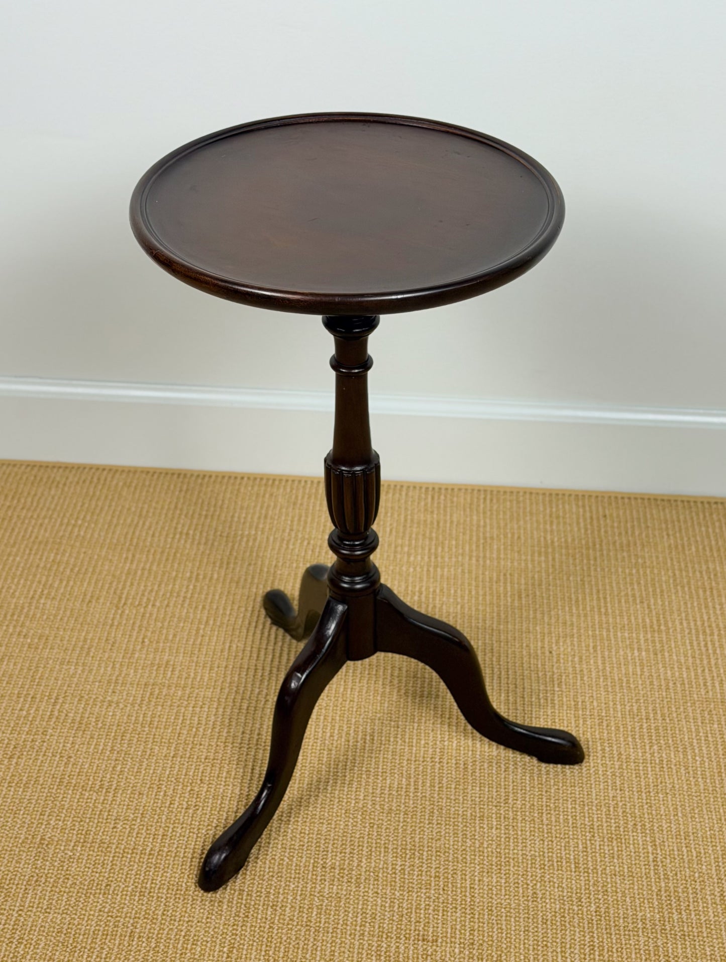 Vintage English Mahogany Wine Table