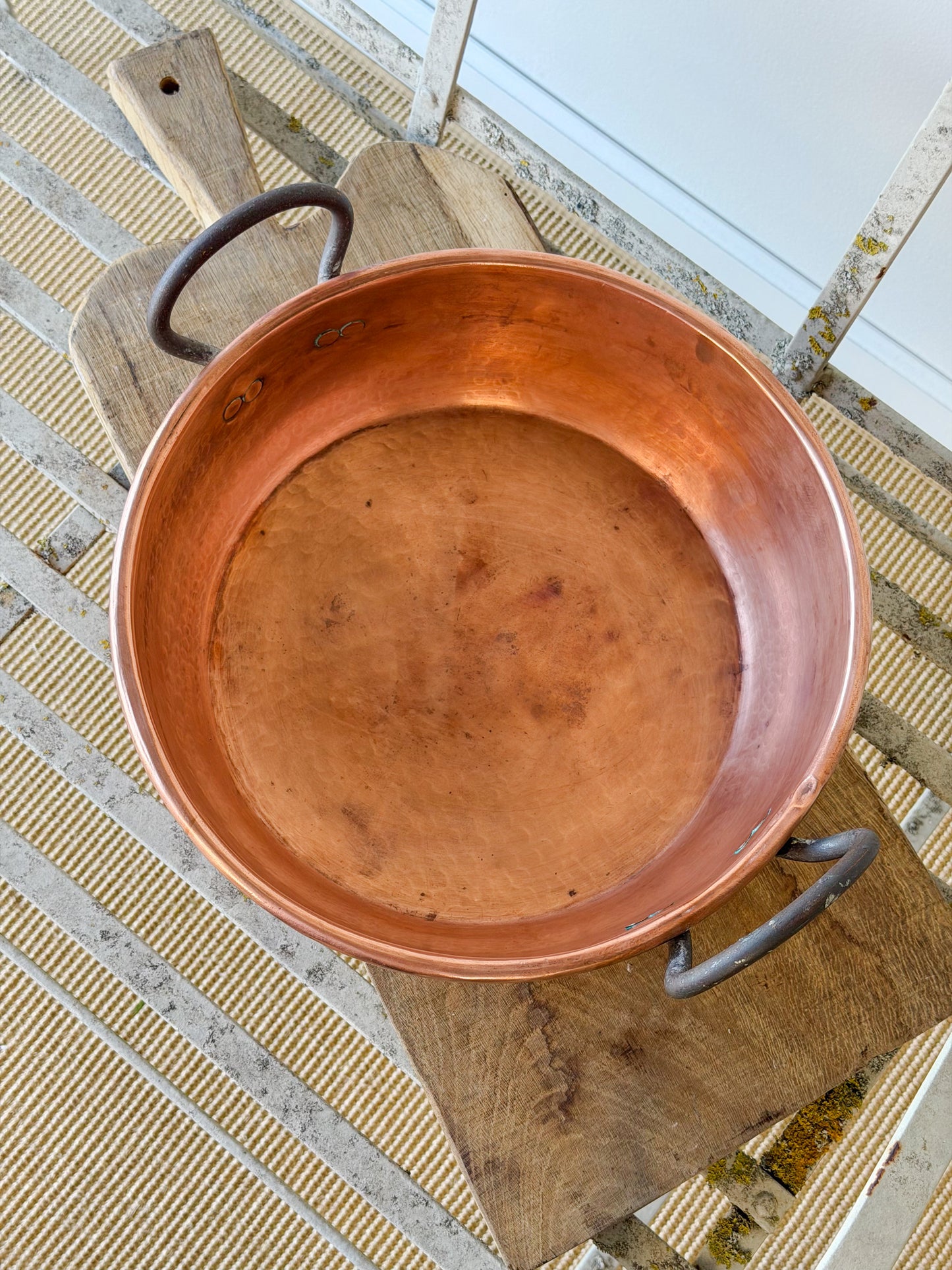 Antique English Copper Jam Pan