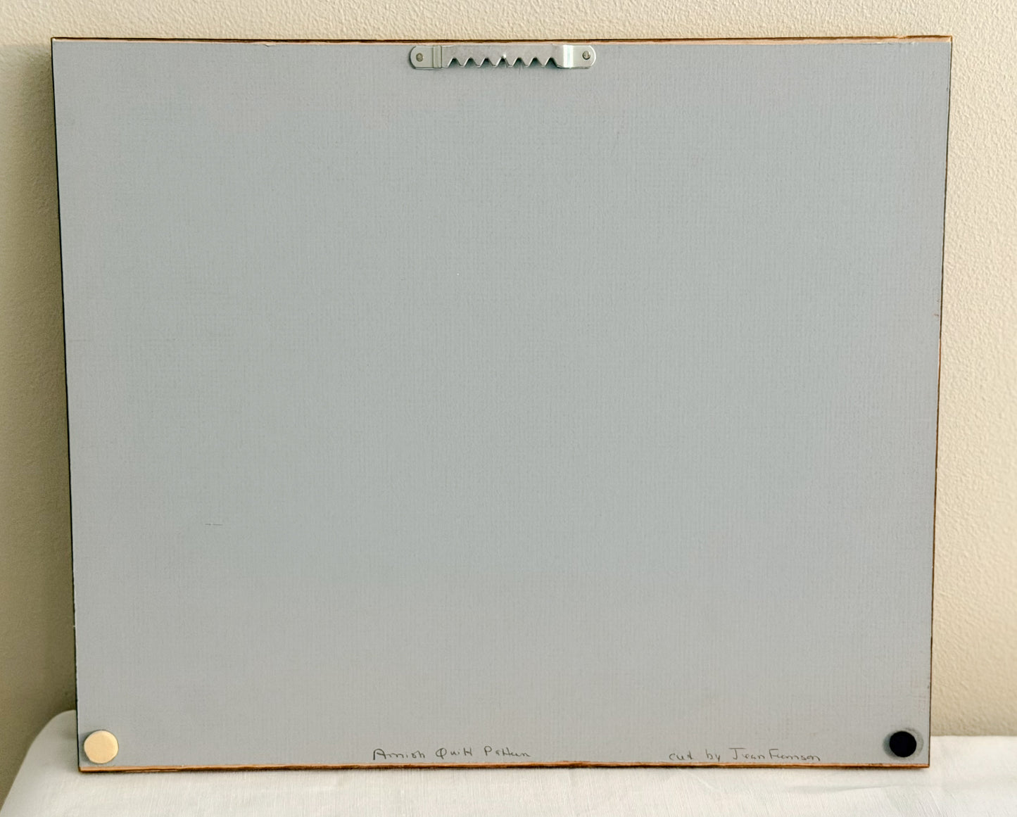 Framed Amish Quilt Pattern