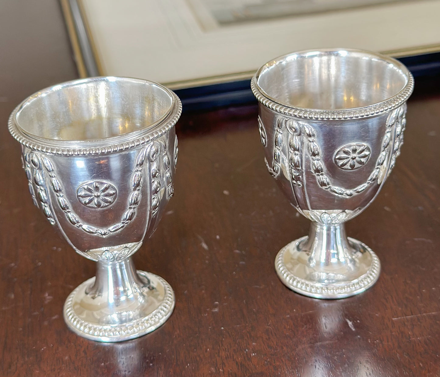 Antique Victorian Silverplate Egg Cruet