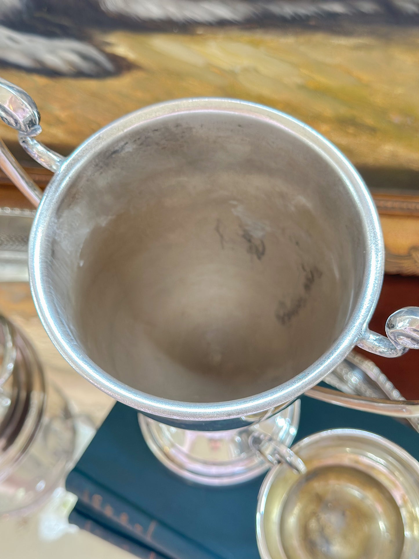 Large Silverplate Loving Cup