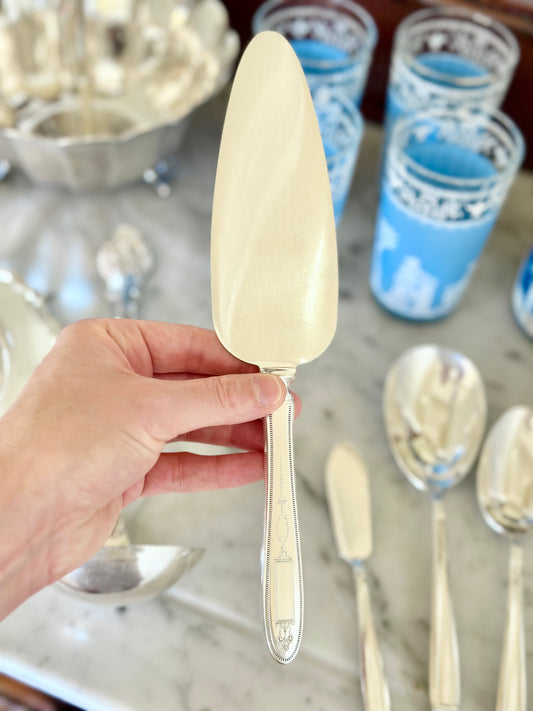 Vintage Silverplate Cake Server