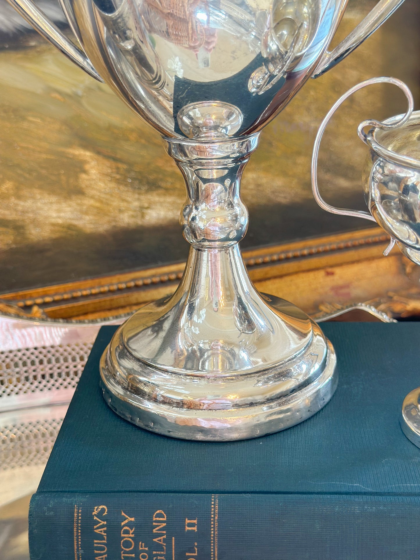 Large Silverplate Loving Cup