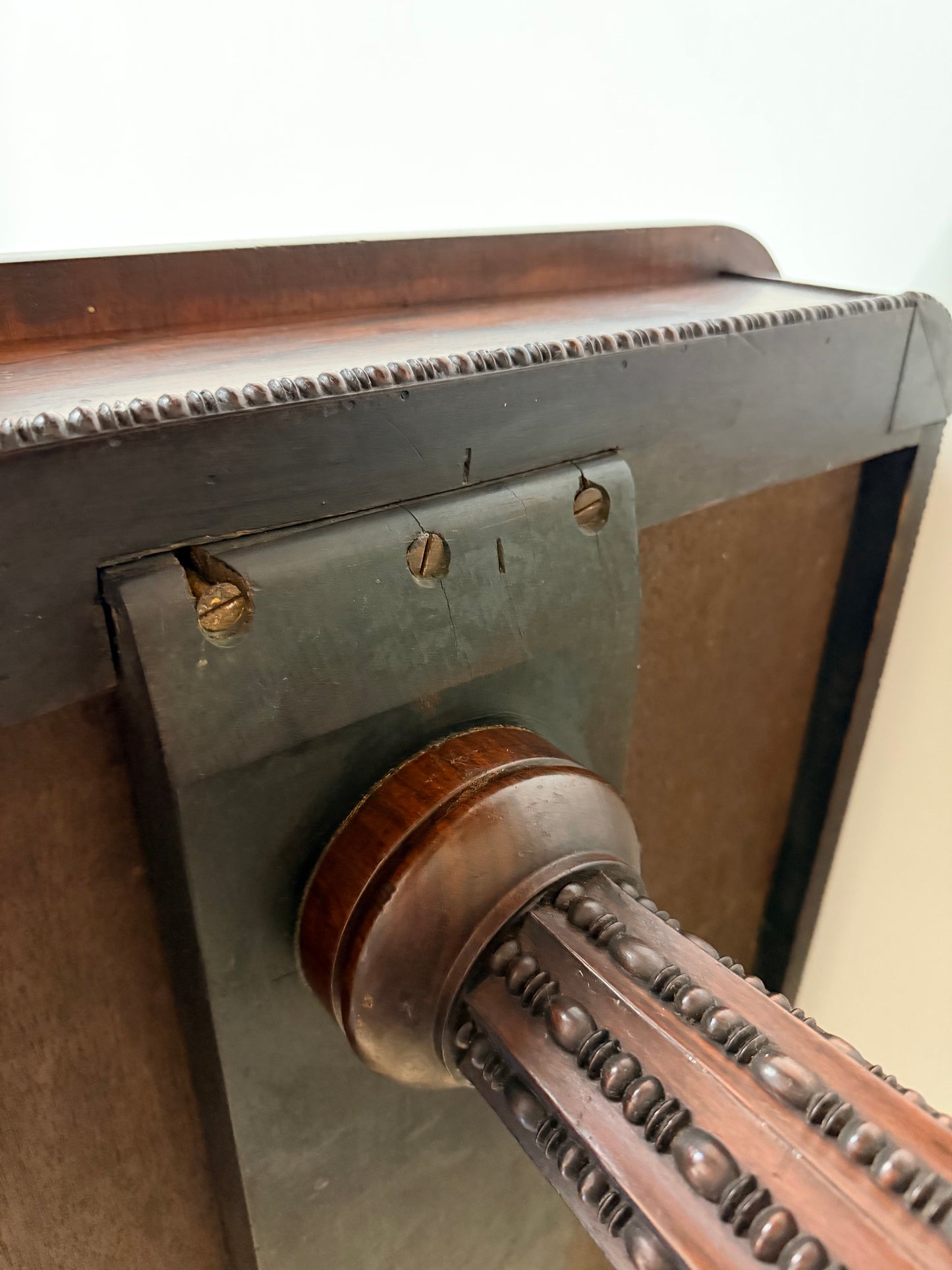 William IV Mahogany Clawfoot Library Table