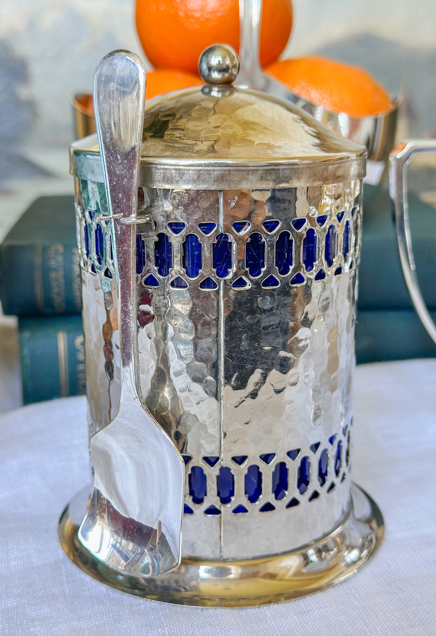 Vintage Silverplate Coffee Container