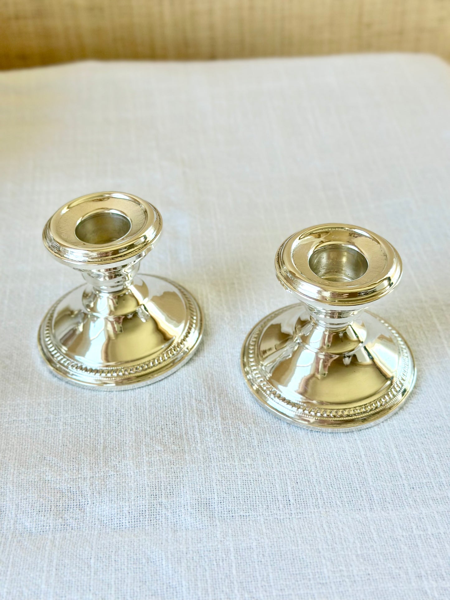 Sterling Silver Candlesticks