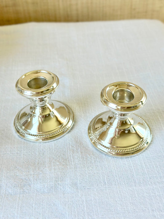 Sterling Silver Candlesticks