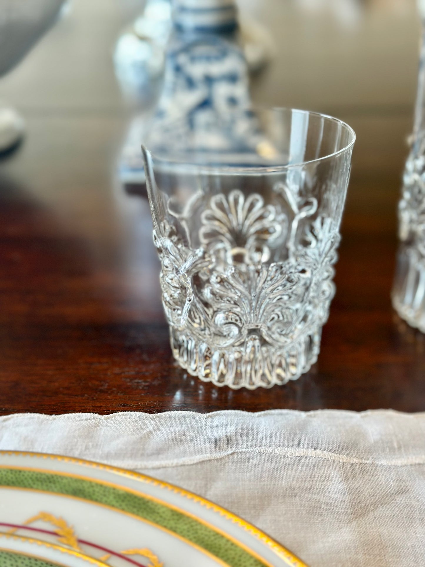Early American Reproduction Highball & Water Glasses (Set of 12)