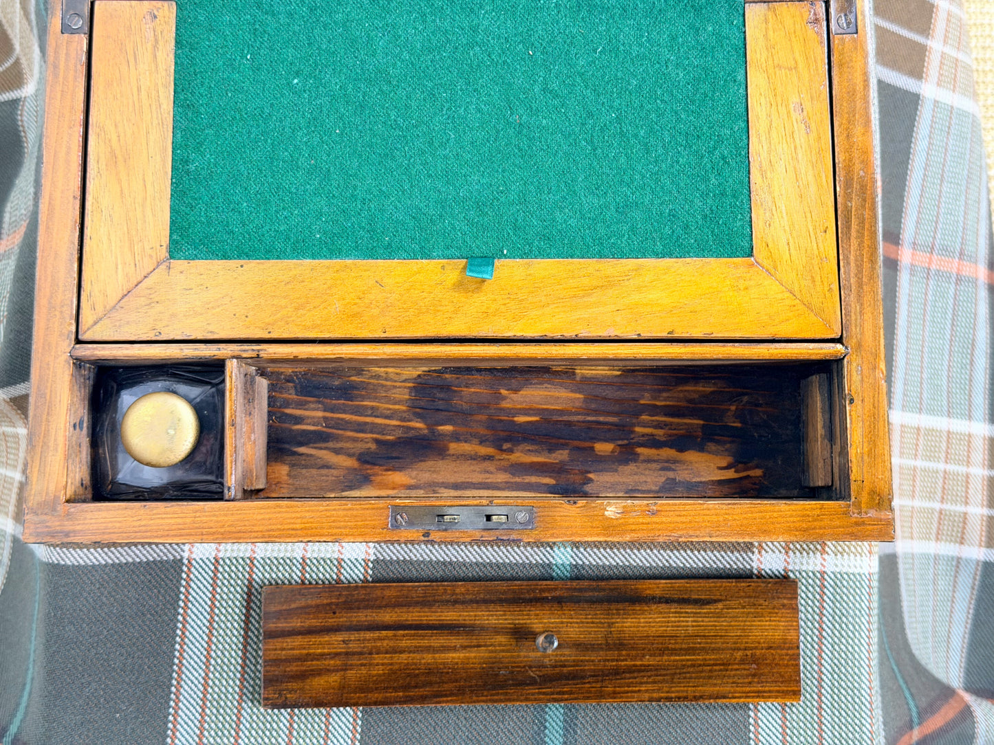 Antique Tunbridge Ware Writing Box