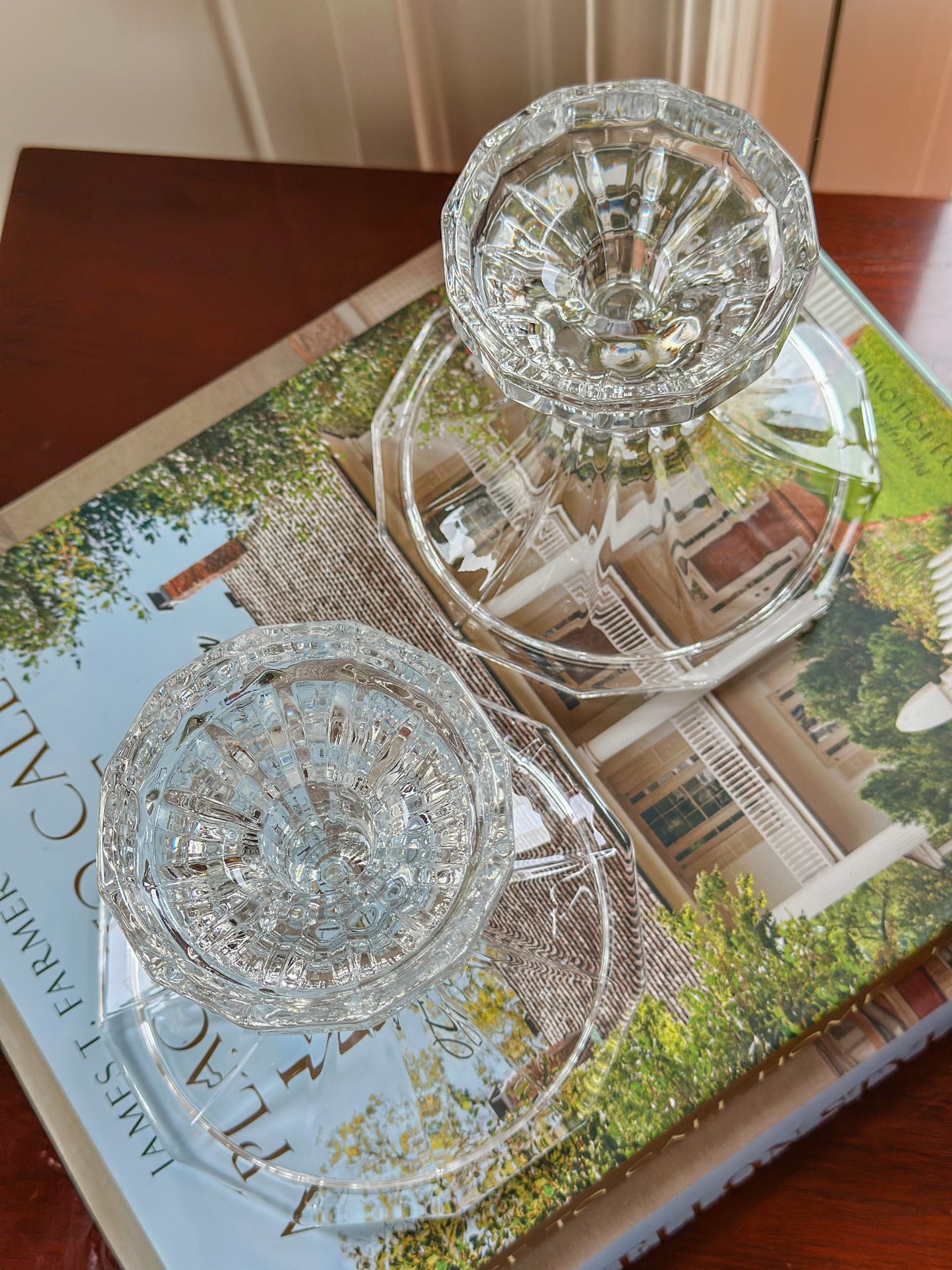 Crystal Candle Hurricane Set (Set of 2)