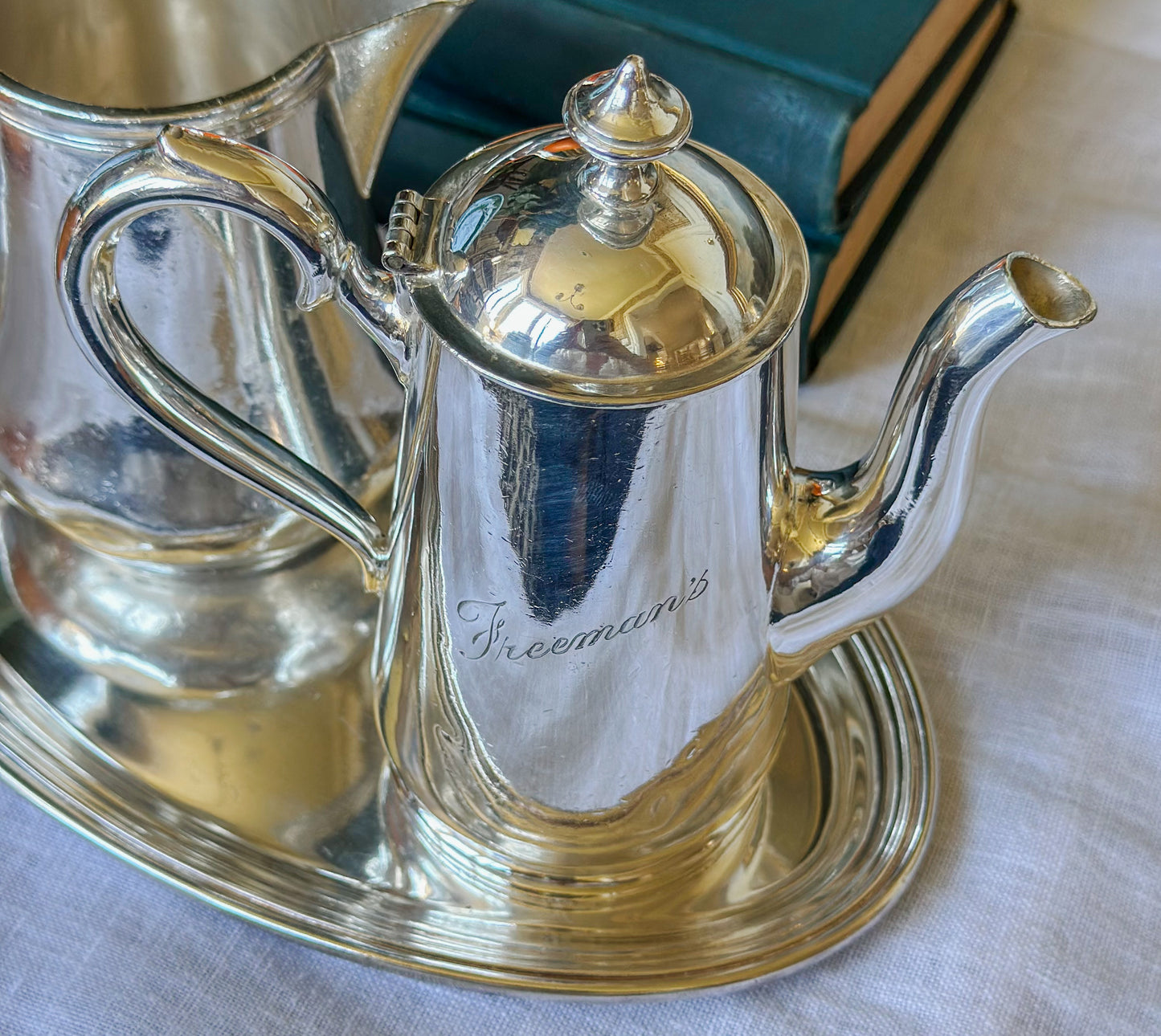 Vintage Mappin & Webb “Freeman’s” Single Serving Coffee Pot