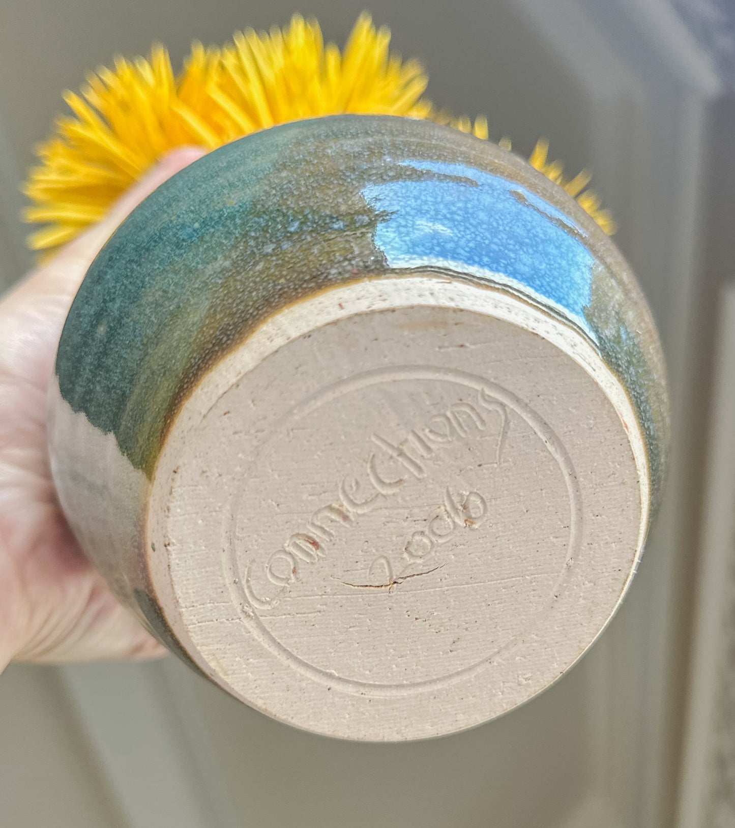 Connections Pottery Rainbow Vase
