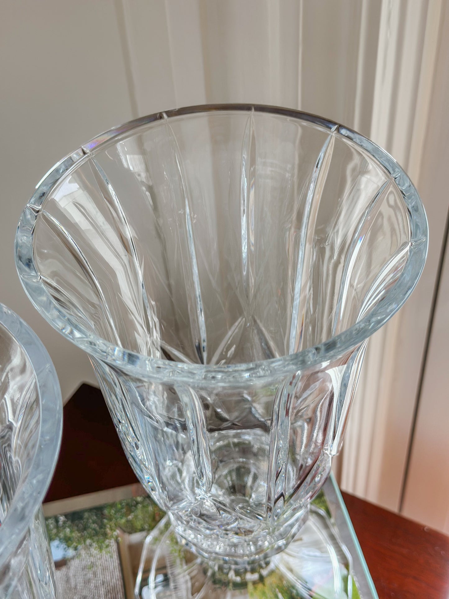 Crystal Candle Hurricane Set (Set of 2)
