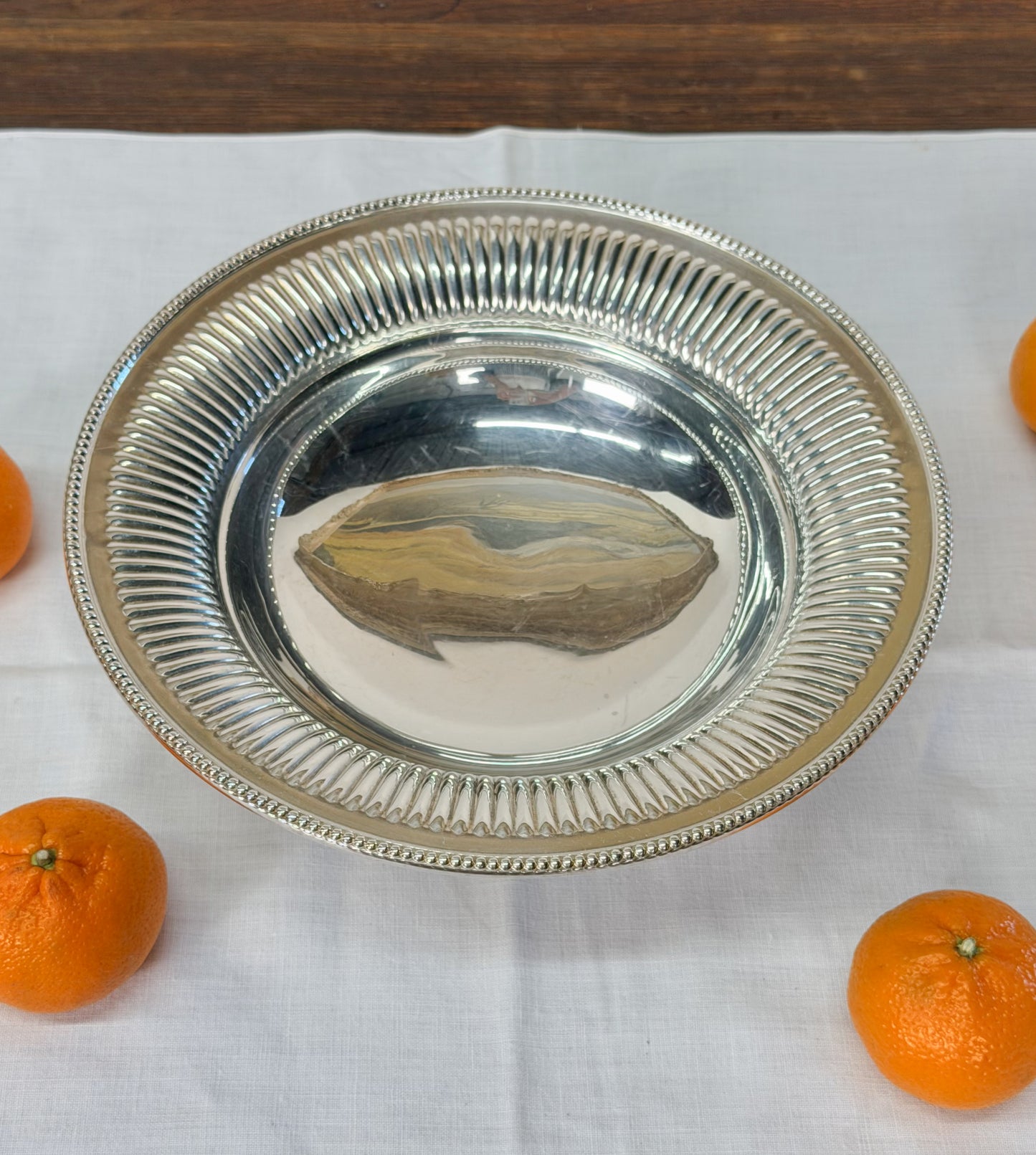 Silver Pedestal Bon Bon Dish