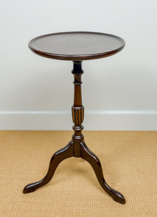 Vintage English Mahogany Wine Table
